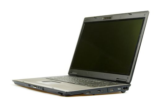 professional laptop isolated on white background 