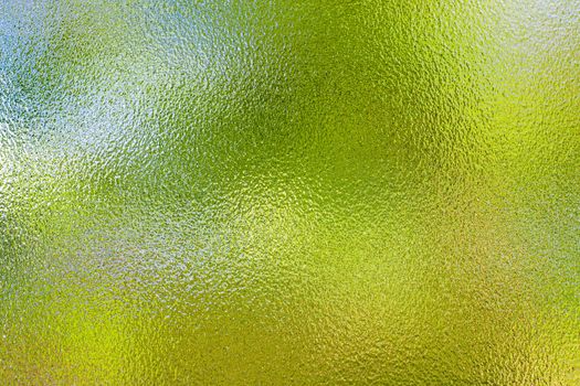 Abstract frosted glass with spring colors