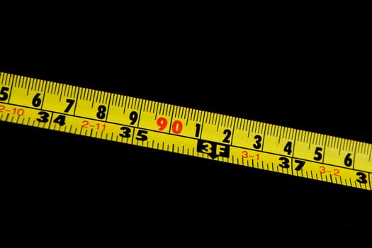 yellow tape measure