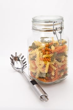 pasta in a jar