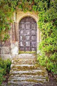 Old doorway in UK