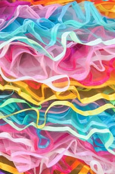 Colorful fabric background