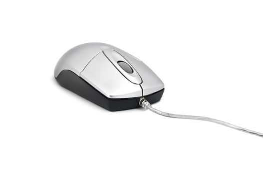 computer mouse on white background