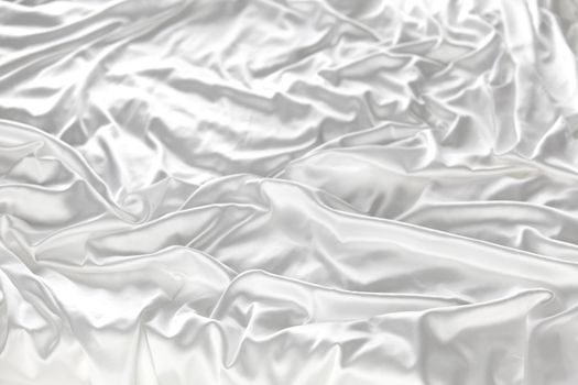 white silk macro close up