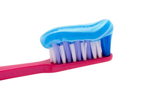 Toothbrush and toothpaste for dental teeth hygiene