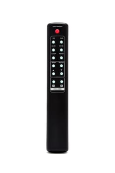 remote control   on a white background