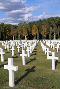 Florence American Cemetery and Memorial, Tuscany, Italy, Europe