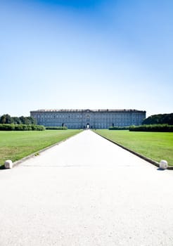 Luxury gardens in Reggia di Caserta (Caserta Royal Palace) - Italy