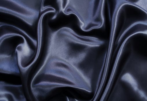 Smooth elegant black silk can use as background 