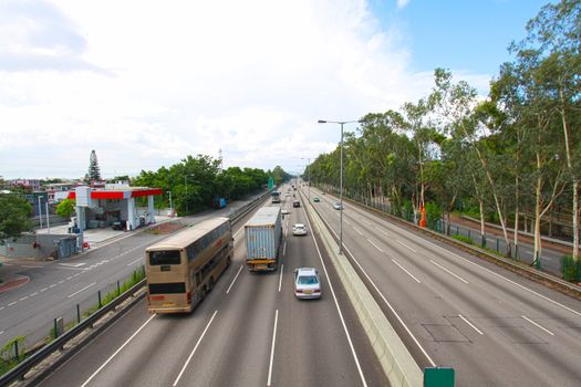 Highway at day time