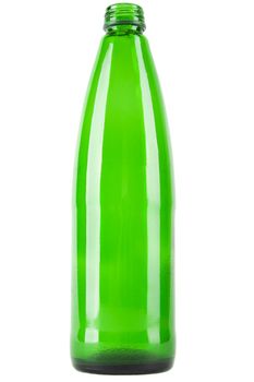 Red or white wine alcohol drink green glass bottle