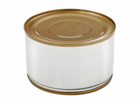 Canned preserved food aluminum metal container can