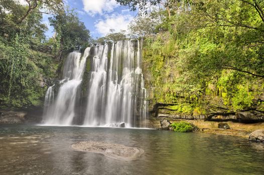 Llano de Cortes Falls, Costa Rica.