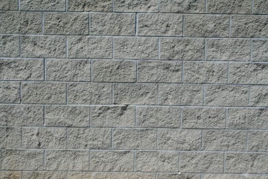 Close up of a stone wall showing unique pattern.