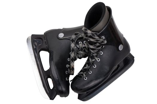 Winter hockey sport ice skates equipment