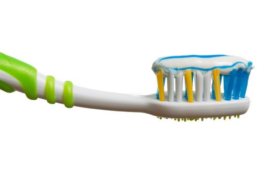 Toothbrush and toothpaste for dental teeth hygiene