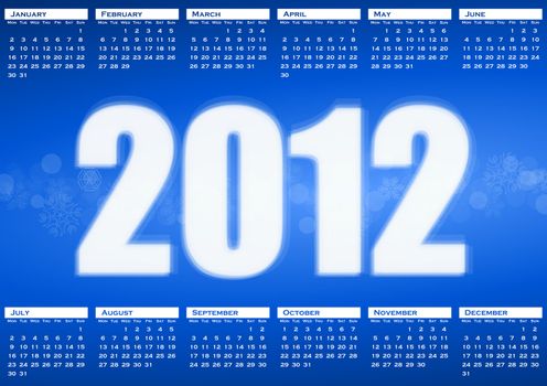 2012 calendar