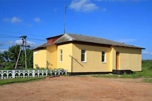 wanted building on rural railway station