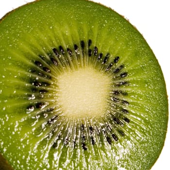 Tropical food - green ripe healthy kiwi fruit