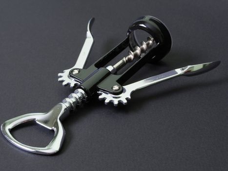 Alcohol corkscrew - white wine bottle cork opener