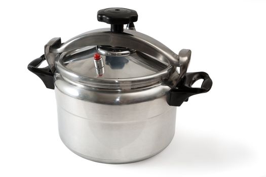 Pressure cooker it is isolated on a white background