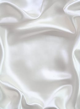 Smooth elegant white silk can use as wedding background 