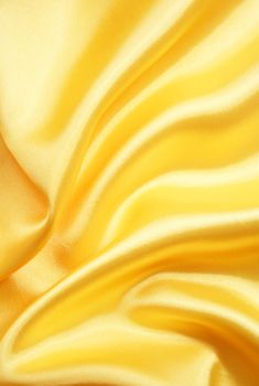 Smooth elegant golden silk can use as background 