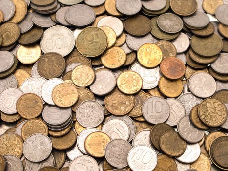 Currency coin backgrounds - finance wealth savings