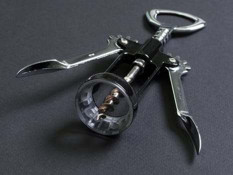 Alcohol corkscrew - white wine bottle cork opener