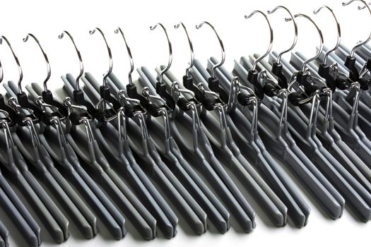 Fashion retail store hanging shirt clothing hanger