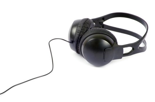 headphones isolated on a white