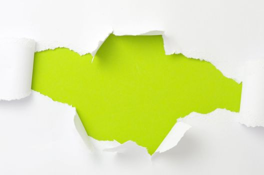 torn paper with space for your message