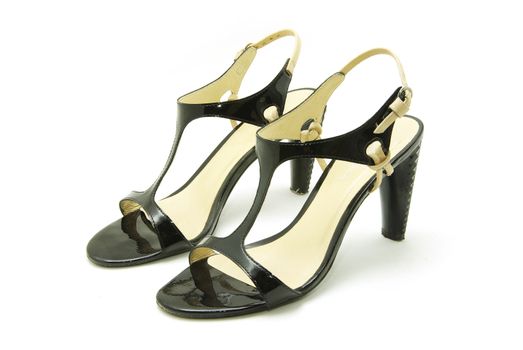female footwear on a white background