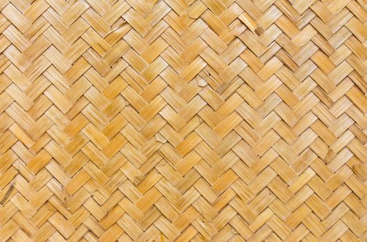 Pattern  of Thai style bamboo handcraft wallpaper