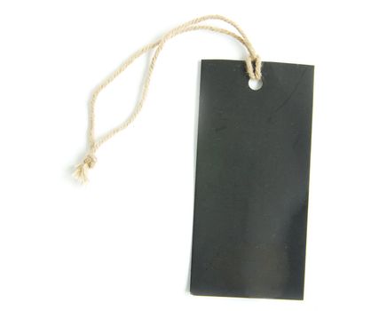 Blank tag isolated on a white backgrounds