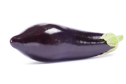 aubergine isolated on white background