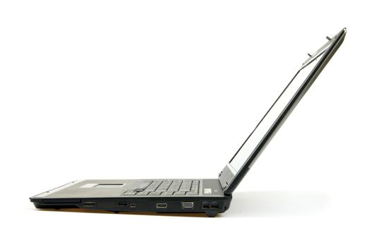 professional laptop isolated on white background 