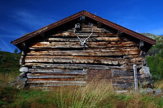 Old Norwegian cabin. Hardangervidda, Norway. 2006