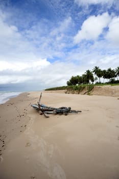 Praia do forte in Salavador de Bahia state, Brazil