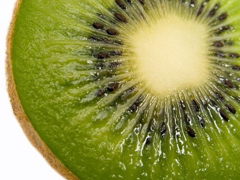 Tropical food - green ripe healthy kiwi fruit