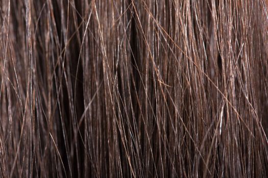 Human female beauty hair macro textured background
