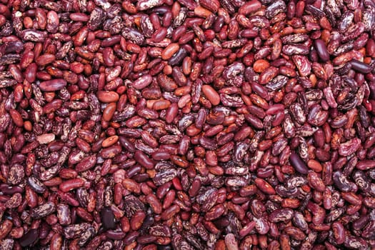 Healthy eating red raw legume bean food background