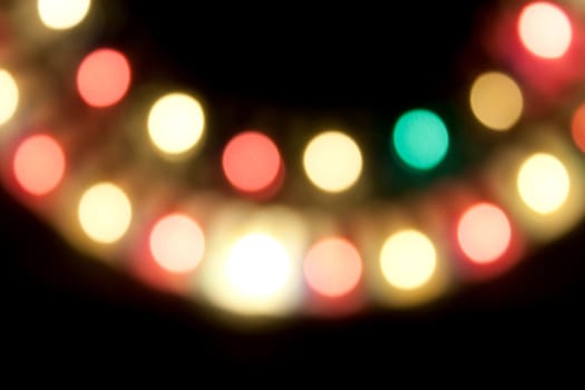 Defocused light color abstract pattern background