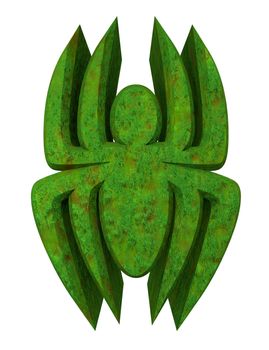 green spider - 3d made