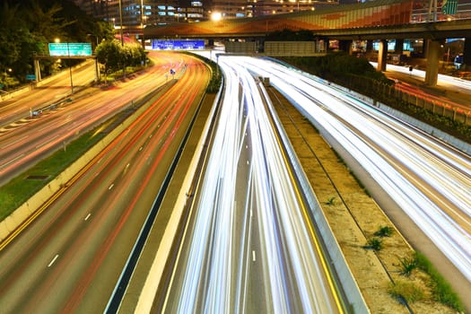 night city traffic