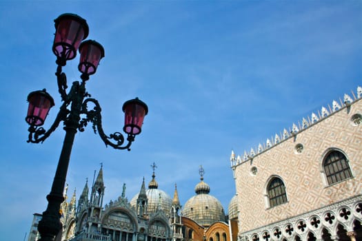 Saint Mark Square in italian turistic city Venice