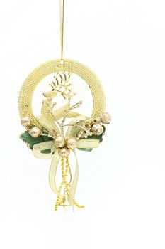 christmas deer ornament for decorate in x'mass greeting
