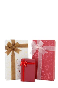 isolated of holiday gift box