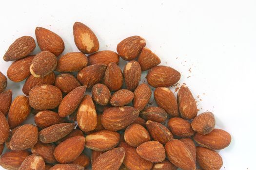 Roast Honey Almond isolated on White
