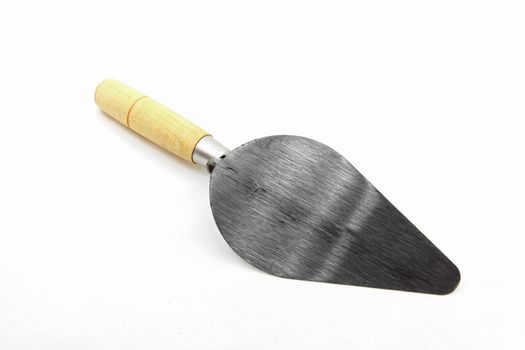 trowel, construction equipment, on white